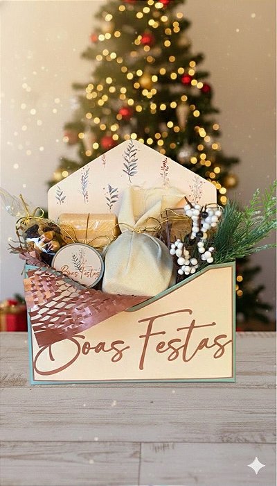 Cesta Presente Final de Ano 2025 Natal - Cesta Celebrar