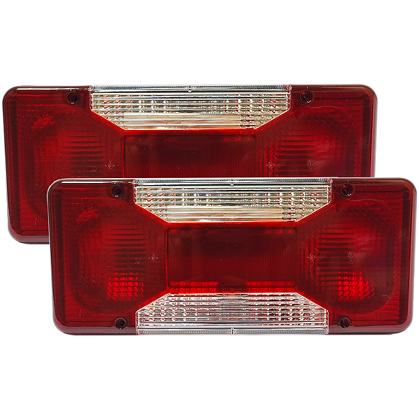 Lanterna traseira IVECO com conector PAR (LD/LE) Acrílica