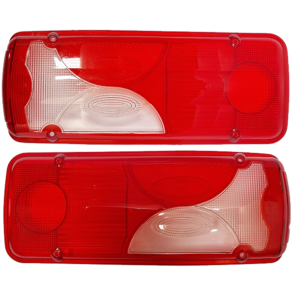 Lente traseira Scania Acrílica (botinha) LD e LE (PAR)