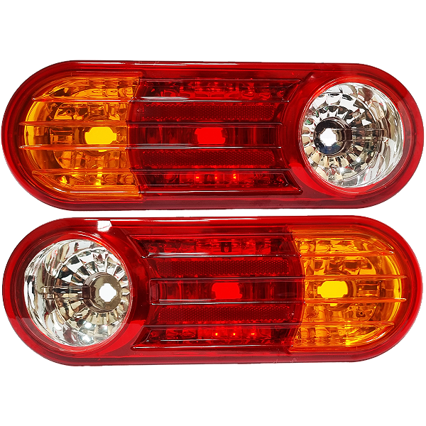 Lanterna Traseira Hyundai sem chicote PAR (LD e LE) Acrílica