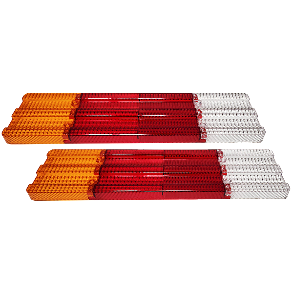 Lente Traseira HPN MB Tricolor LD e LE (PAR)