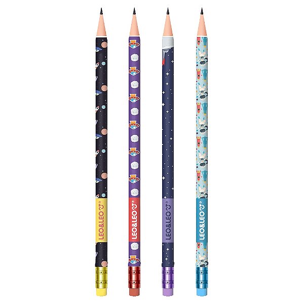 Lápis Hb com Borracha Astronauta