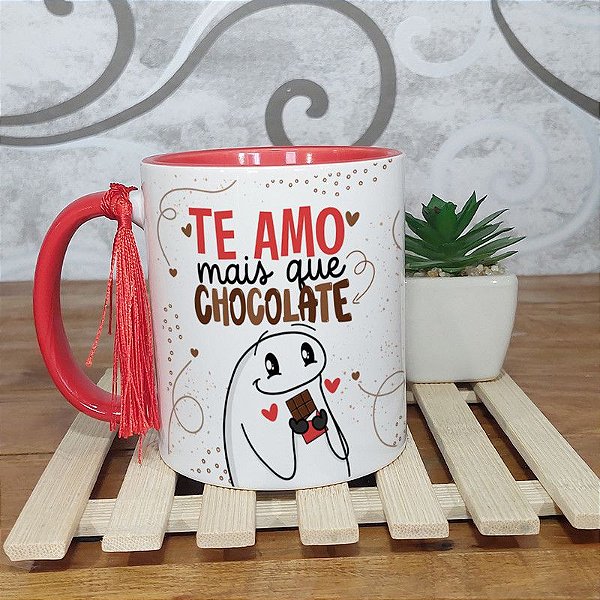 Caneca Pascoa - Te amo mais que chocolate