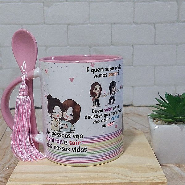 Caneca Me promete isso versão bonequinhas