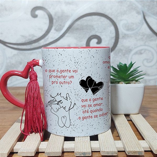 Caneca dia dos namorados Post IT - declaração Derek para Meredith - Greys Anatomy