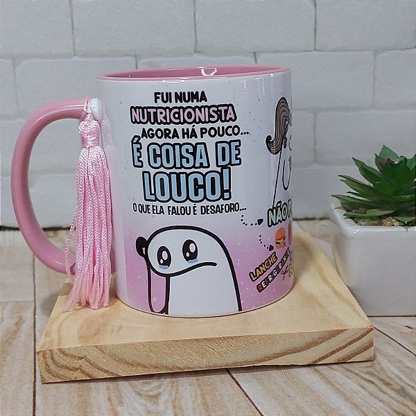 Caneca Fui ao nutricionista