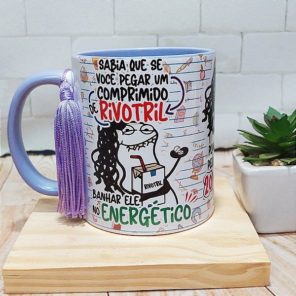 Caneca como nasce uma professora