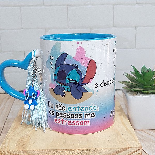 Caneca as pessoas me estressam  - minha paciência é igual a borracha