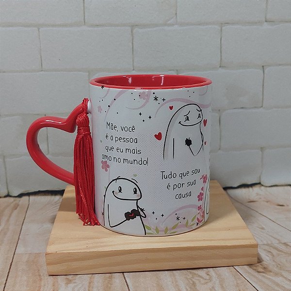 Caneca declaração para mãe - dia das mães