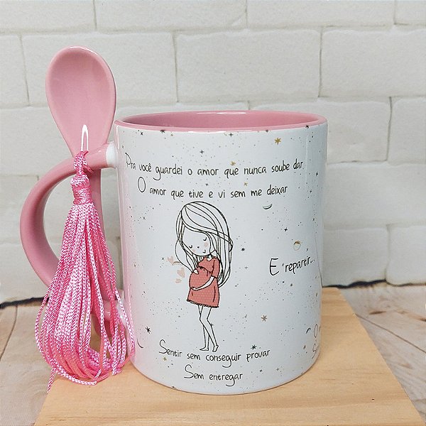 Caneca para filha - Pra você guardei todo amor