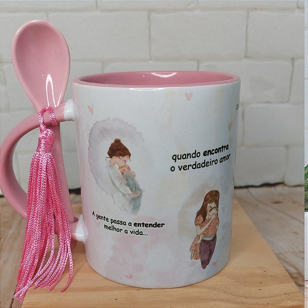 Caneca para filhos - A gente passa a entender melhor a vida
