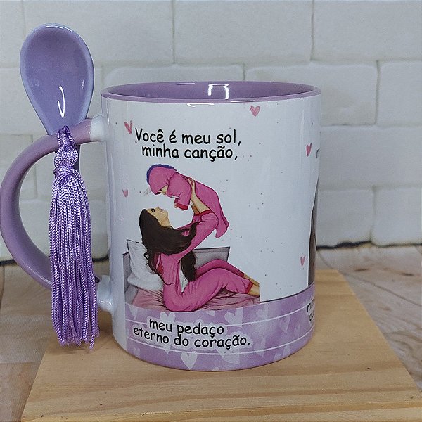 Caneca Filha Você é meu Sol, minha Canção