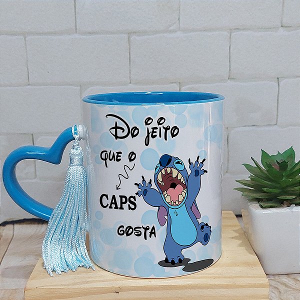 Caneca divertida do jeito que o caps gosta