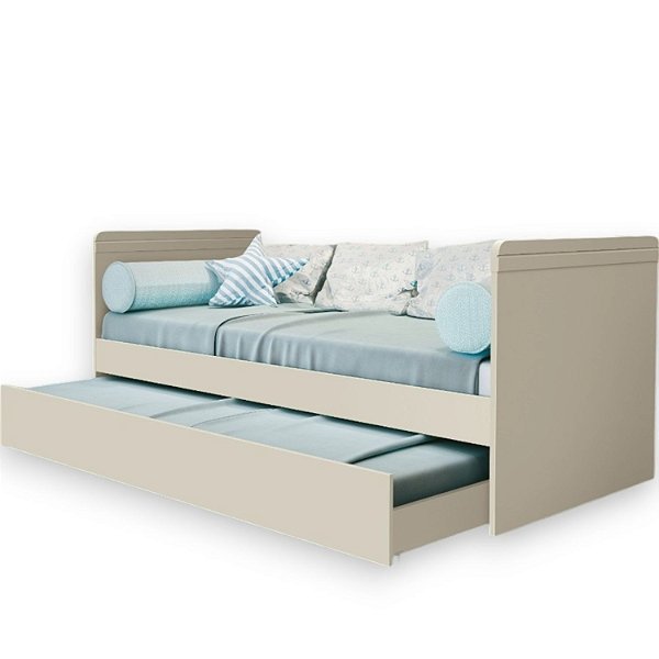 Cama Babá Com Cama Auxiliar Areia Nuth