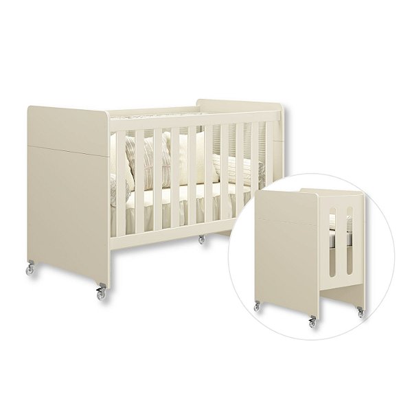 Berço Americano 4 em 1 Evolution Areia