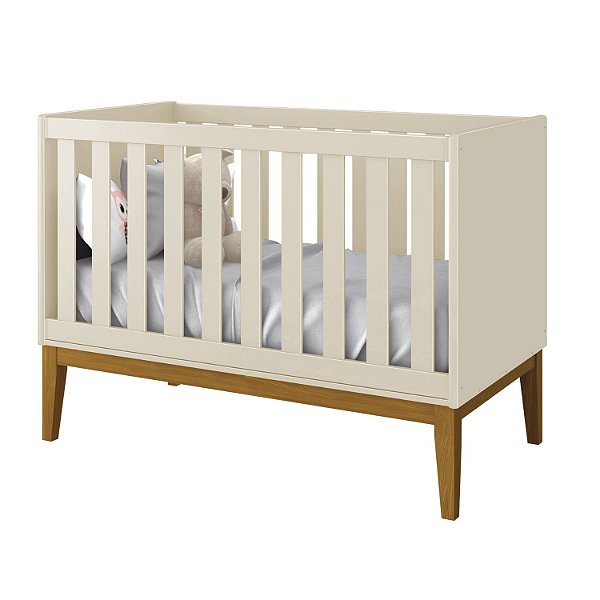 Berço Americano Mini Cama Areia Fosco Classic