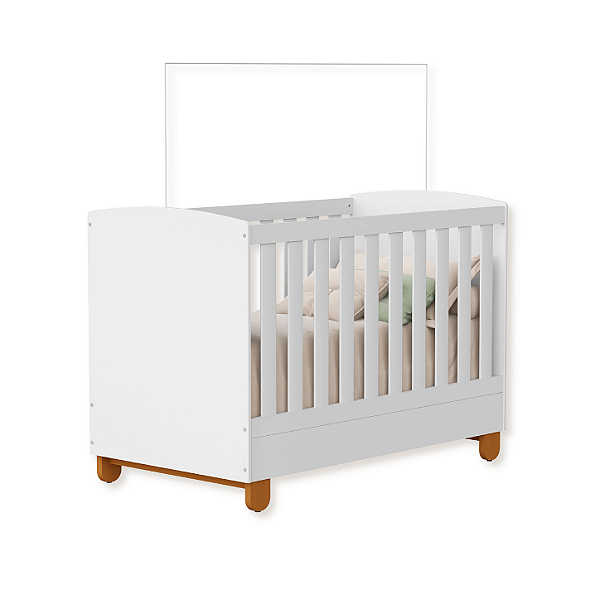 Berço Americano Apolo Branco Fosco