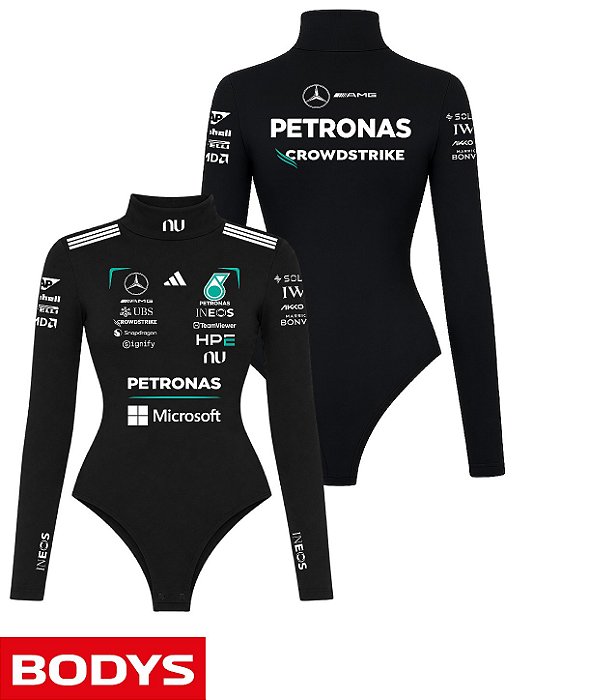 Body Feminino - Mercedes - Team 2026