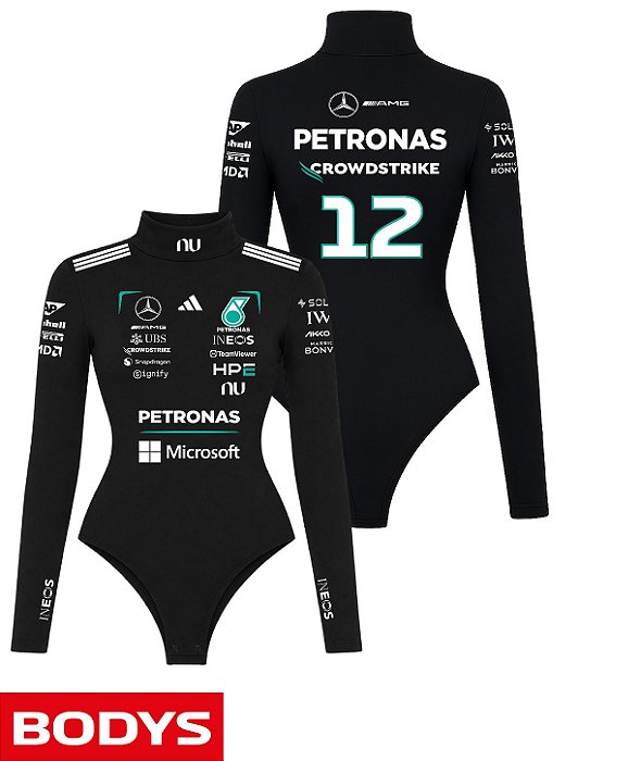 Body Feminino - Mercedes - Kimi Antonelli - 2026