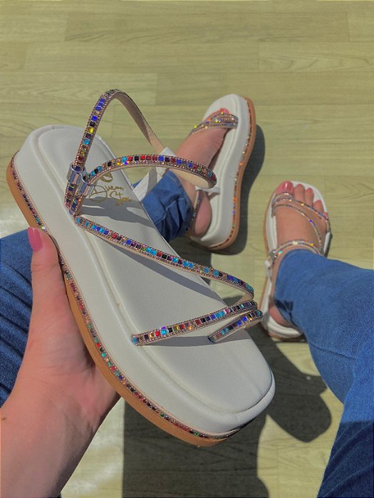 FLAT IVETE COR OFF WHITE