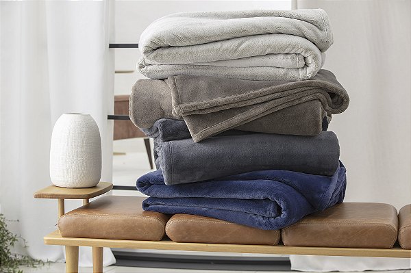Cobertor Queen Toque de Seda 500g/m² Living Soft Corttex