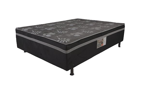 Cama Box Casal Ortopédico Acoplada D28 Galáxia 138mx188mx48cm