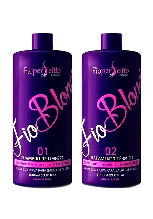 Kit Progressiva Fio Blond 1L