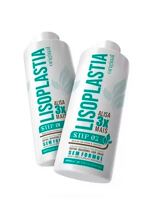Kit Lisoplastia Alisa 3X Mais 1L