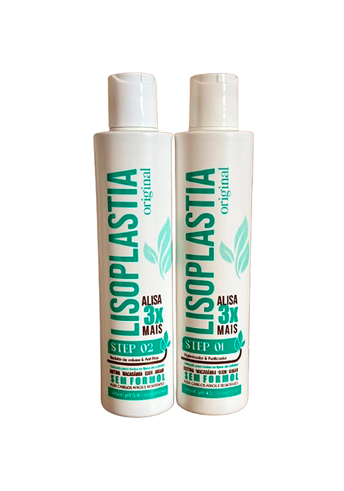 Kit Lisoplastia Alisa 3X Mais 300ml