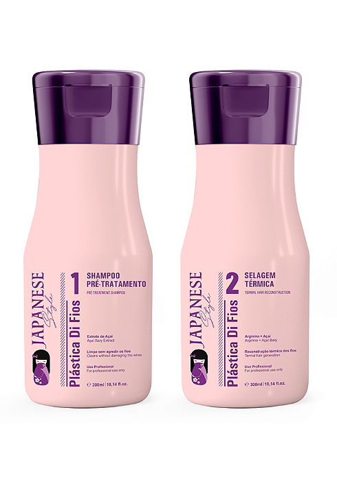 Kit Plástica Dos Fios Antifrizz 300ml