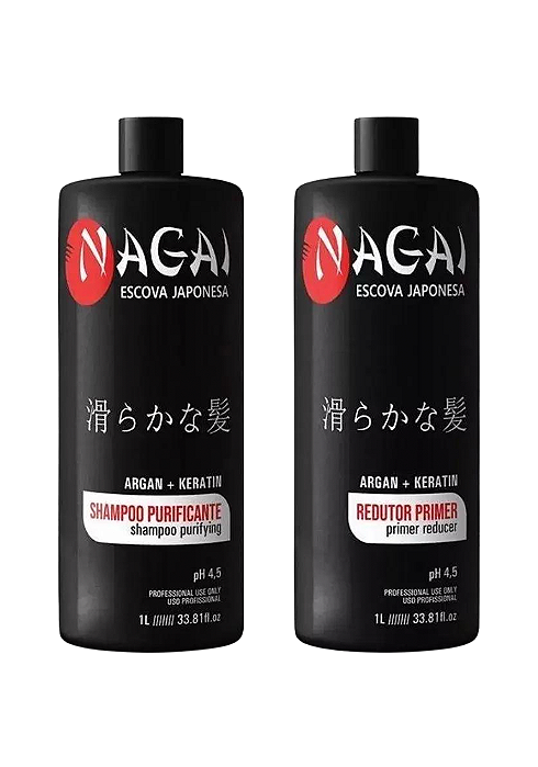 Kit Escova Japonesa Nagai 1L