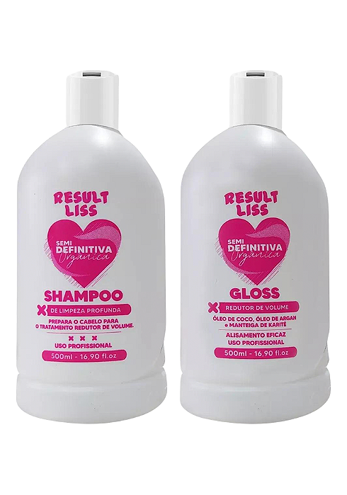 Kit Result Liss 500ml