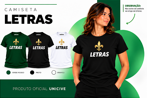 Camiseta Letras