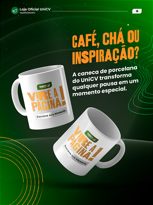 Caneca de porcelana 325ml