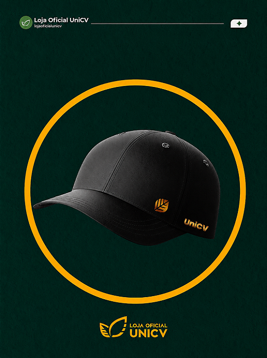 Boné UniCV Preto