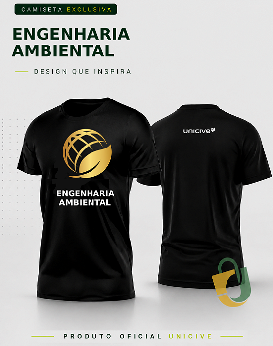 Camiseta Engenharia Ambiental