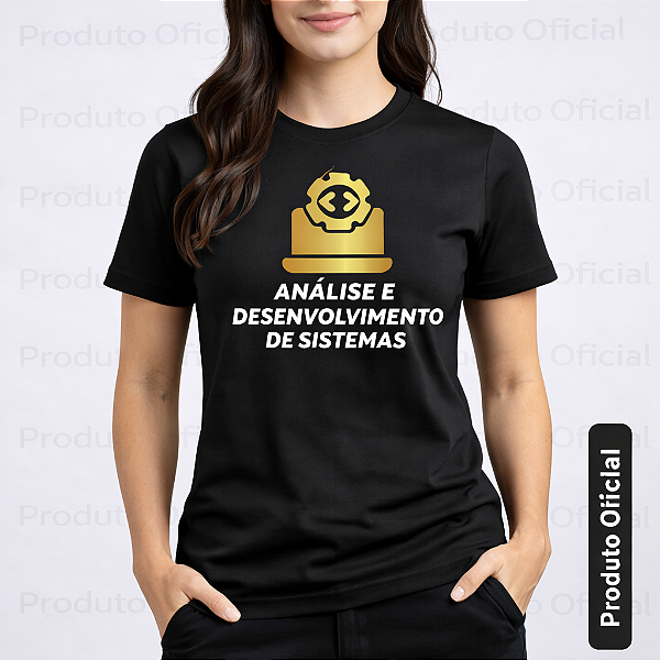 Camiseta Análise e Desenvolvimento de Sistemas
