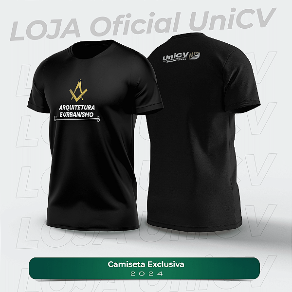 Camiseta Arquitetura e Urbanismo
