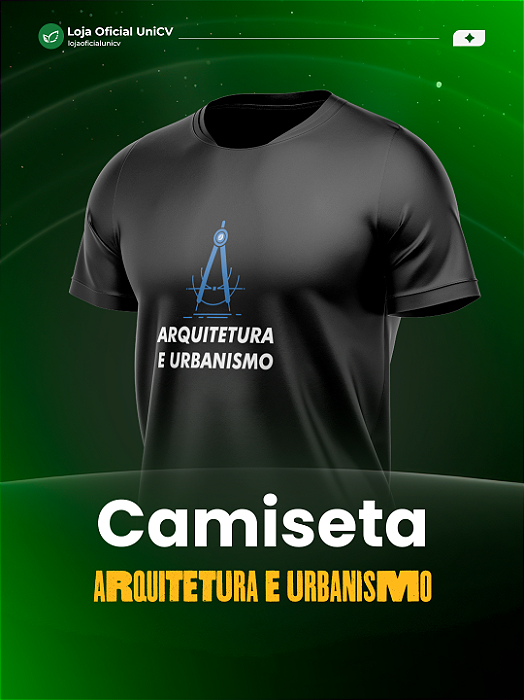 Camiseta Arquitetura e Urbanismo