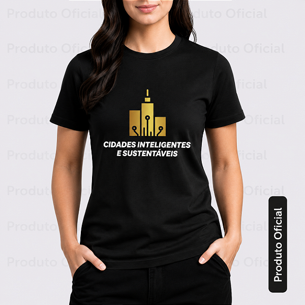 Camiseta Cidades Inteligentes e Sustentáveis