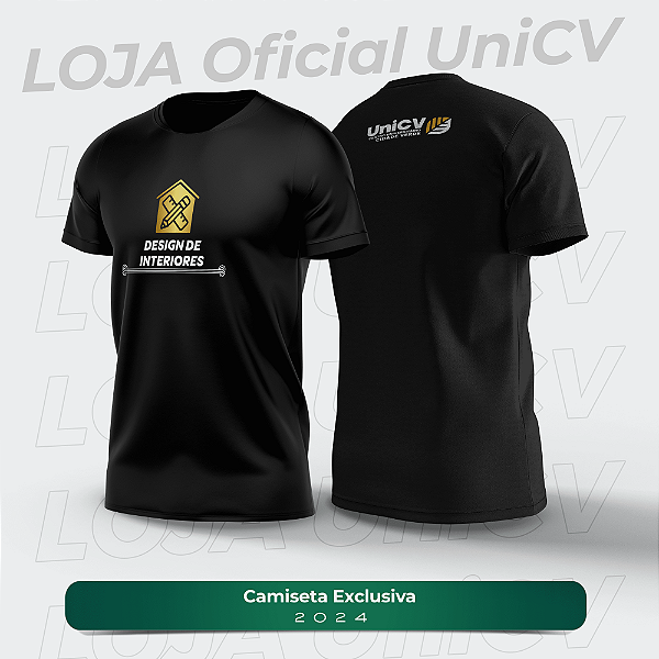 Camiseta Design de Interiores