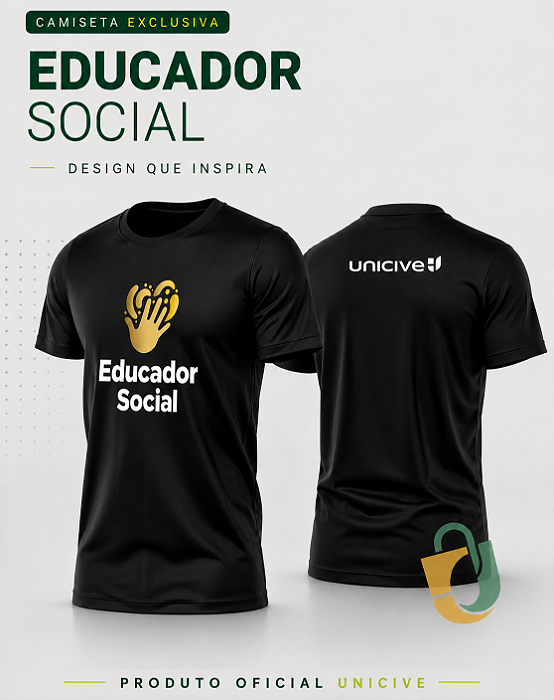 Camiseta Educação Social