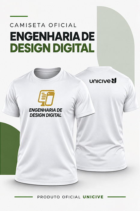 Camiseta Engenharia de Design Digital
