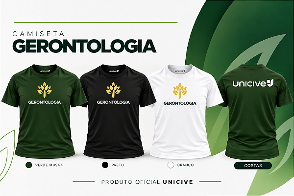 Camiseta Gerontologia