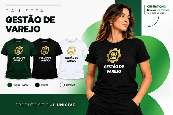 Camiseta Gestão de Varejo