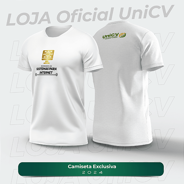 Camiseta Sistemas para Internet