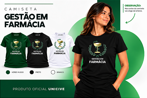 Camiseta Gestão em Farmácia