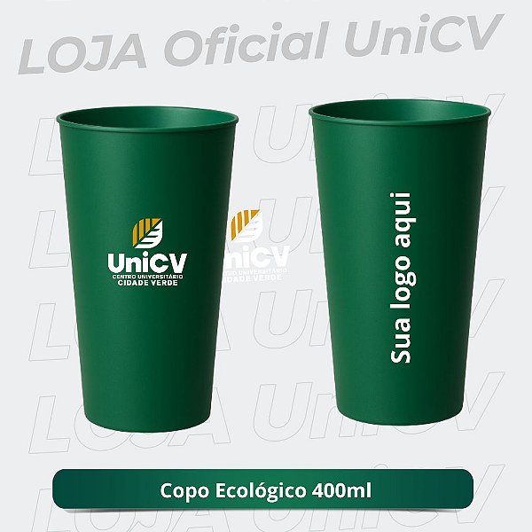 Copo Ecológico 400ml (cx c/25 unidades)