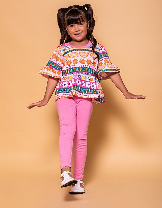 Conjunto Malu Rosa