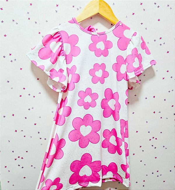 Vestido Floral Rosa